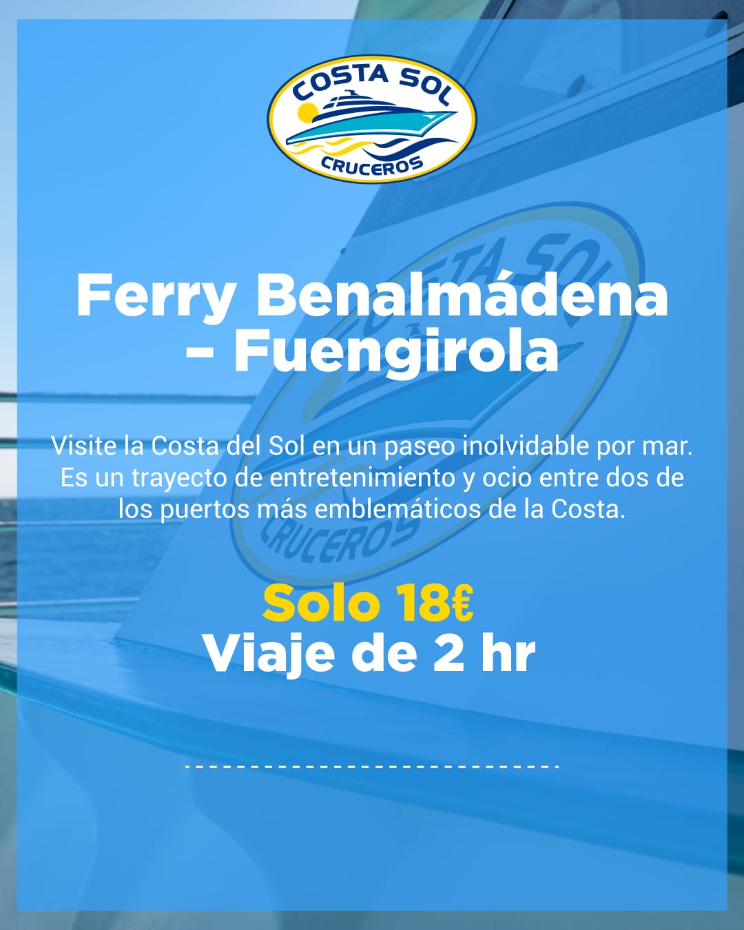Publicidad Ferry benalmádena-Fuengirola